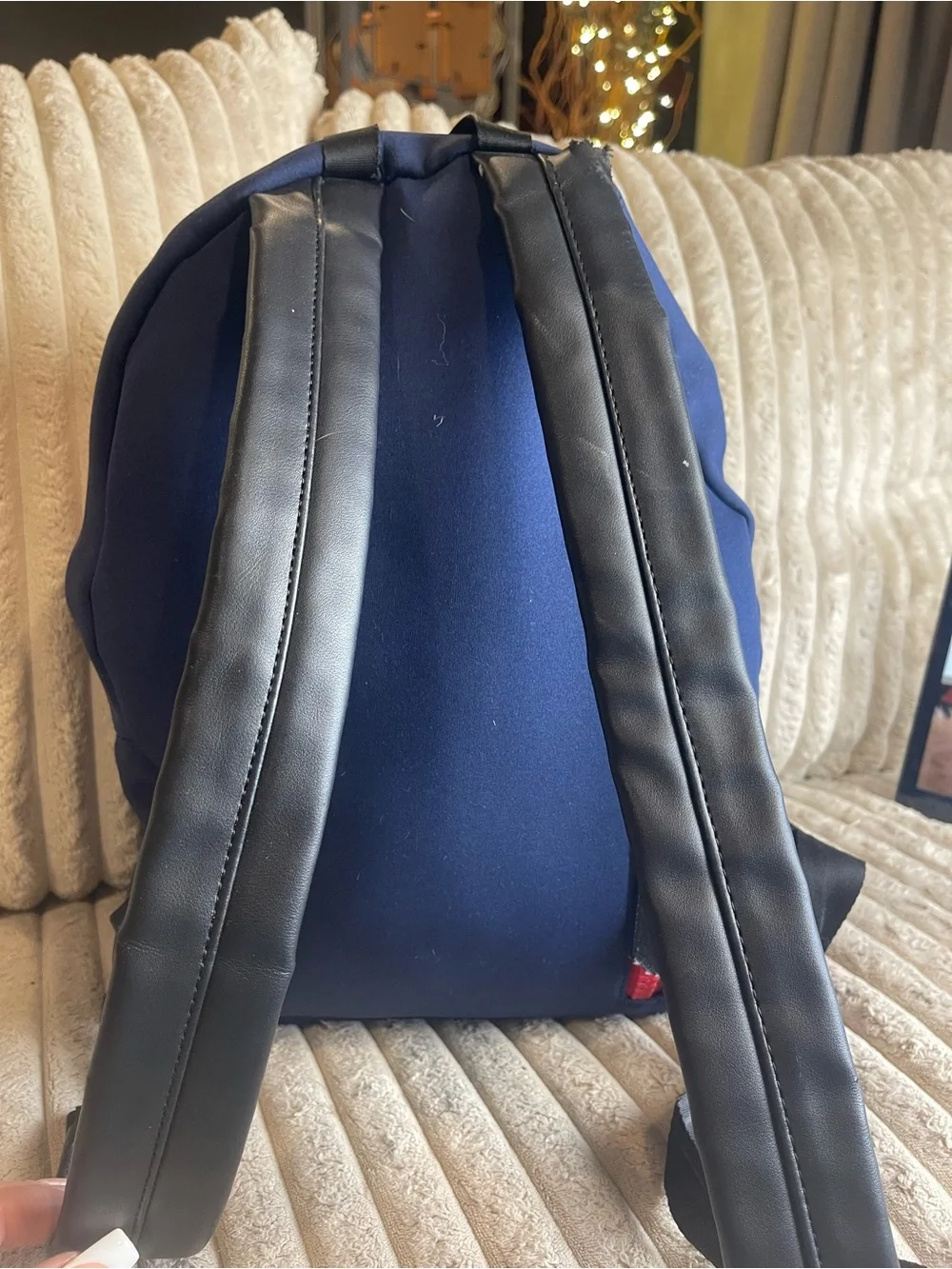 Disney Navy Blue and Red Lion King Simba Backpack